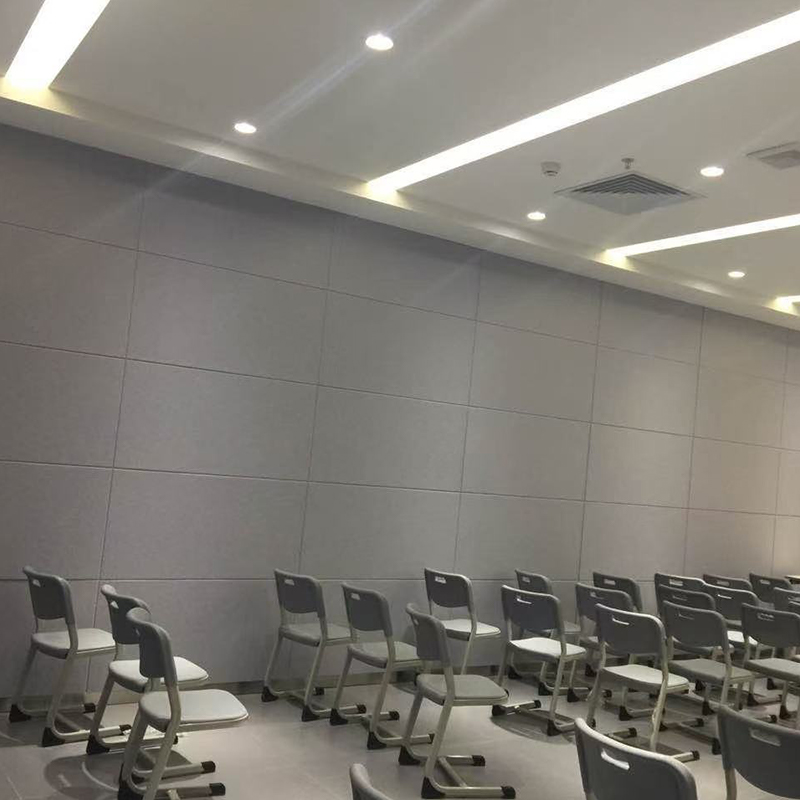 영화관/KTV 음향처리용 내화성 홈이 있는 폴리에스테르섬유 흡음판