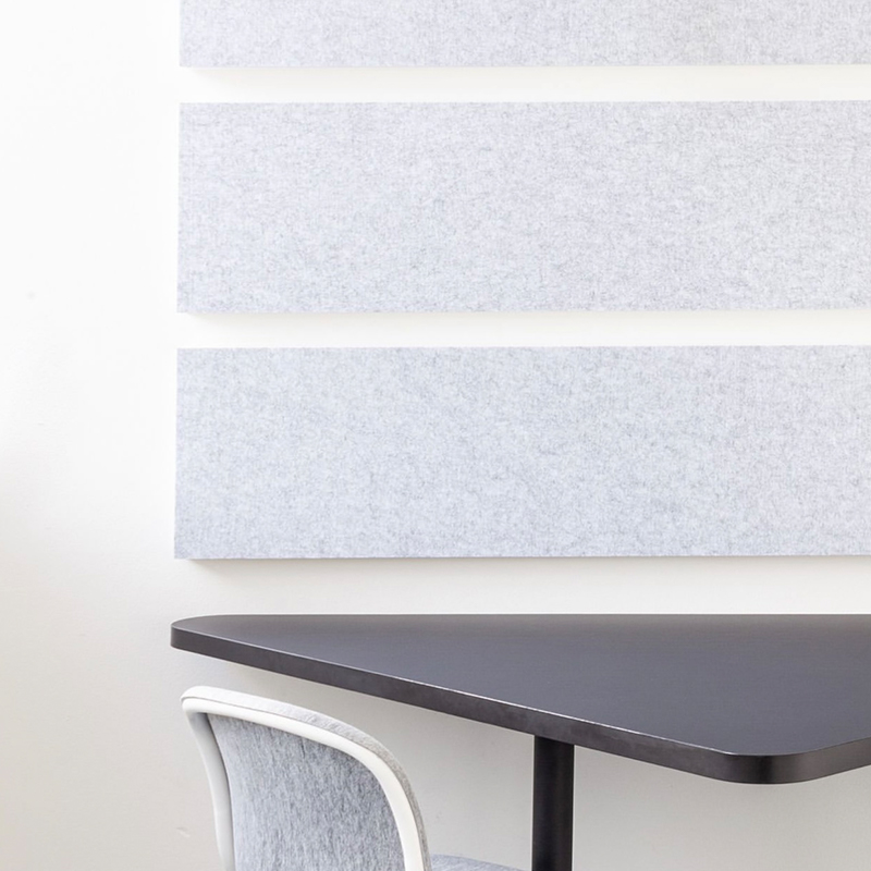 맞춤형 홈이 있는 폴리에스테르섬유 흡음 패널 맞춤형 홈이 있는 폴리에스테르섬유 흡음 패널