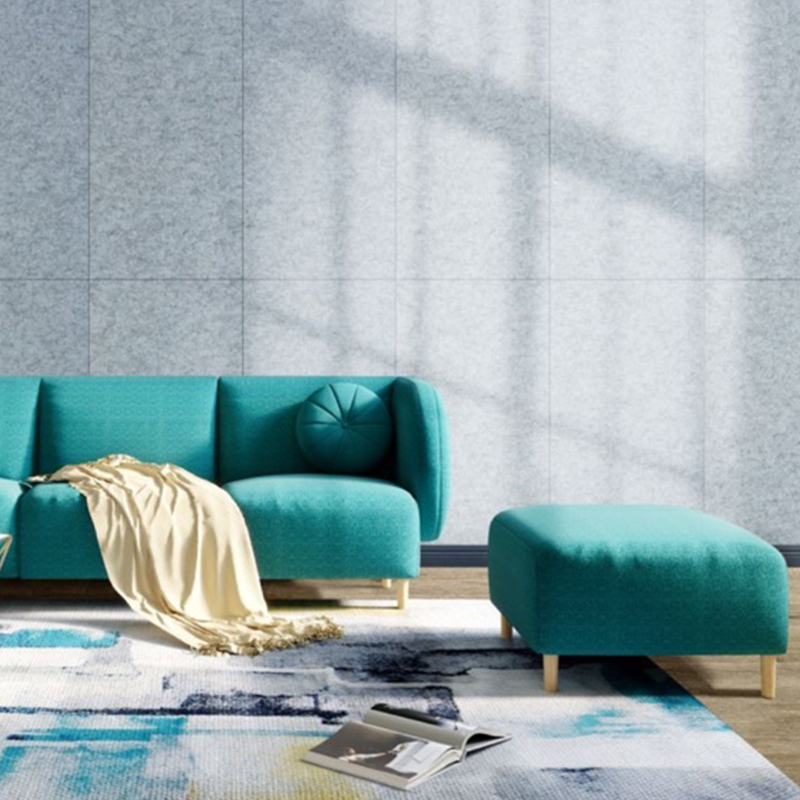 맞춤형 홈이 있는 폴리에스테르섬유 흡음 패널