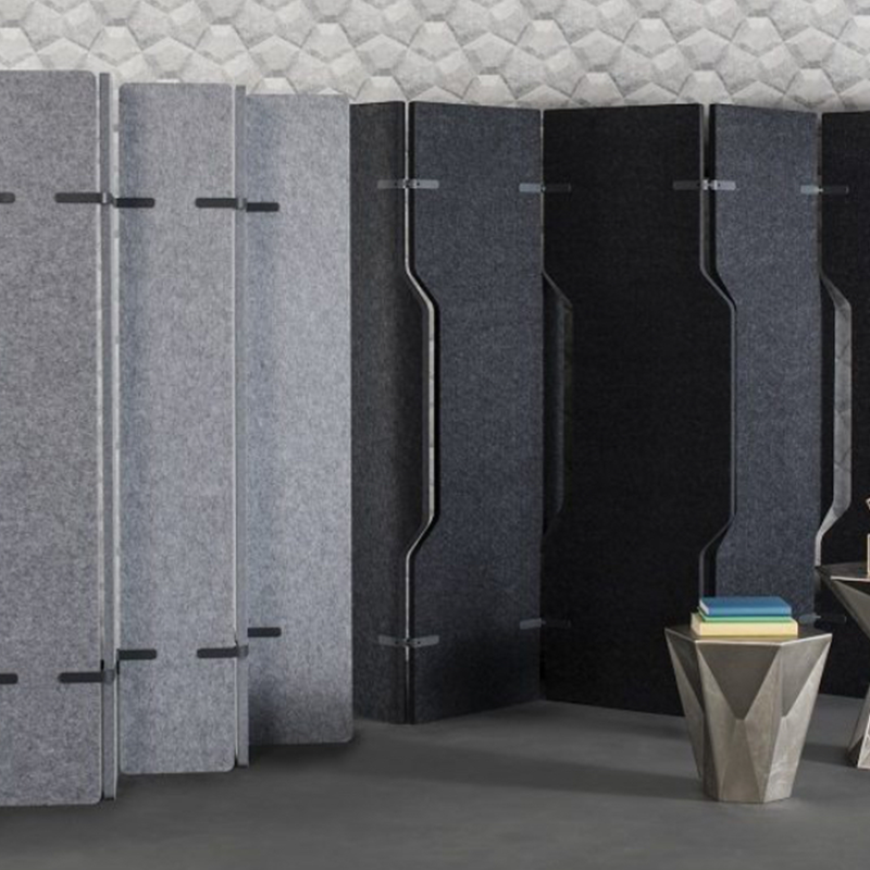 고품질 친환경 사무실 파티션 이동식 잎 모양 룸 디바이더 높은 흡음 맞춤형 현대 디자인