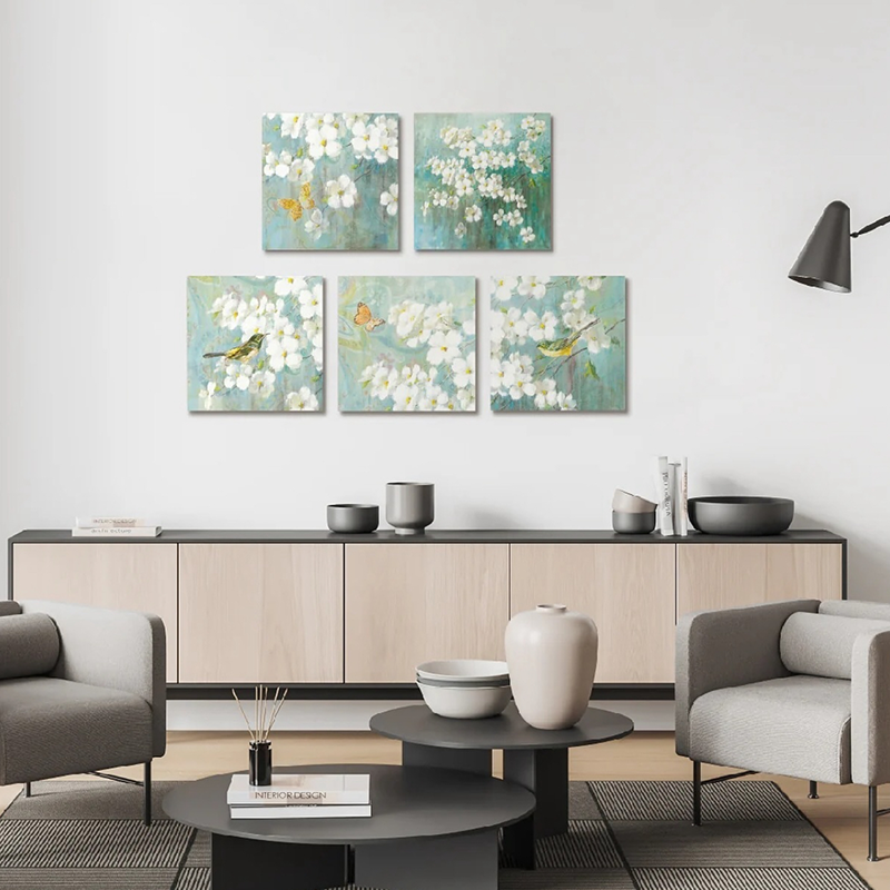 현대적인 스타일 열 전달 음향 패널 벽화 - HD, 흡음, 침실/거실용