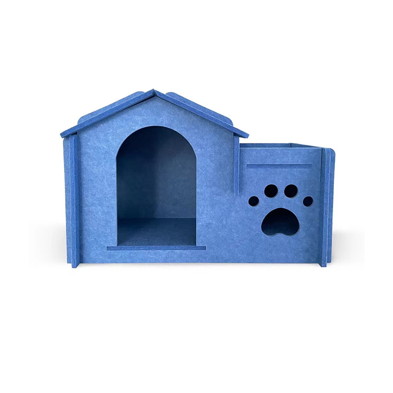 애완동물을 위한 현대적인 음향 고양이 침대는 거실이나 아파트 그래픽 디자인 솔루션의 소음과 반향을 흡수합니다.