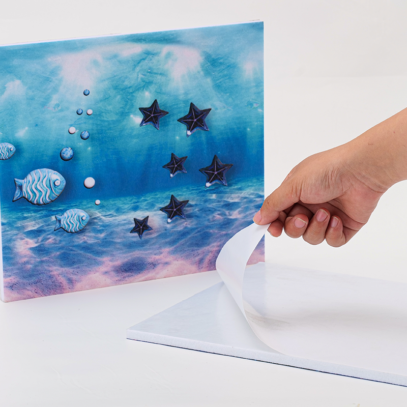 가벼운 맞춤형 열전달 벽화 패널 - 인쇄 가능, 자체 접착, 복도용 방음