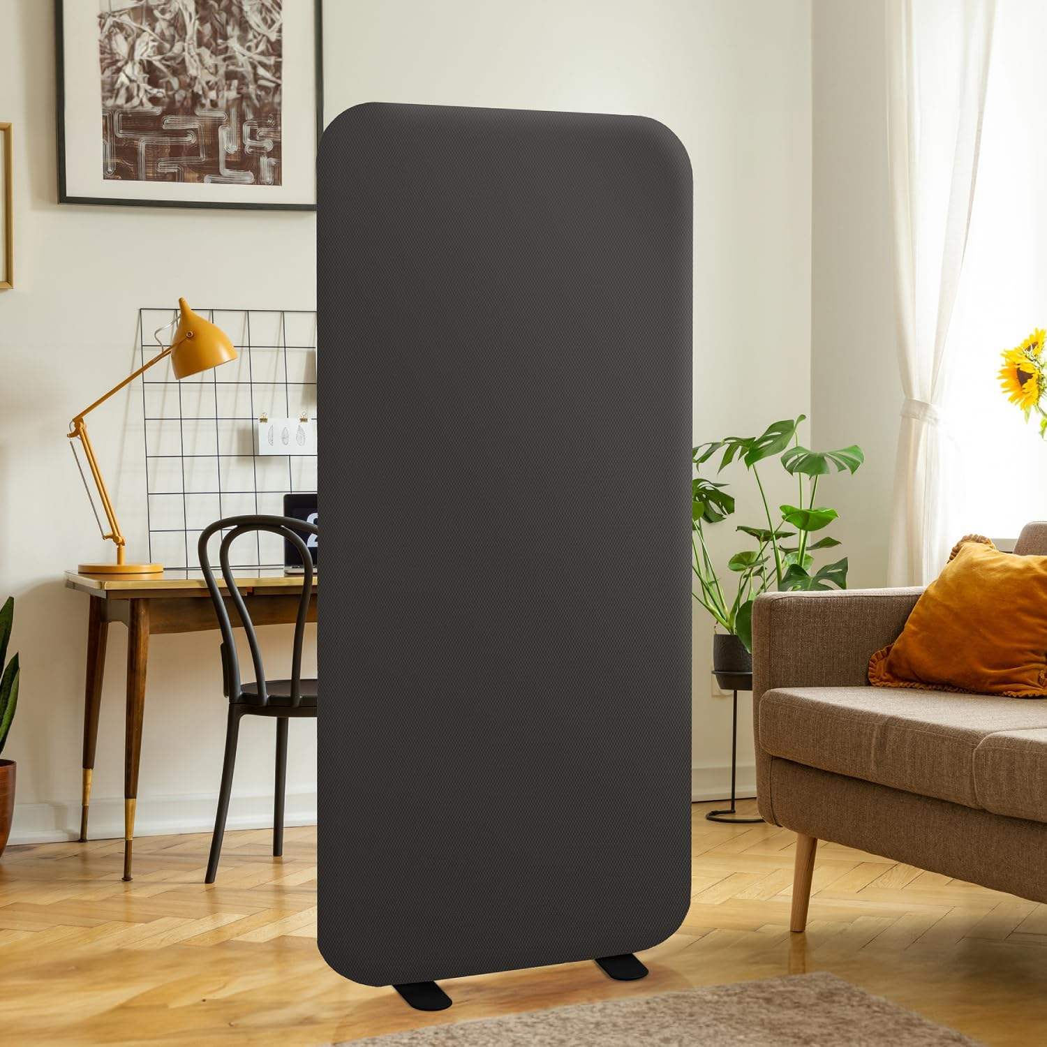 사무실 및 홈 디자인을 위한 현대적인 음향 파티션 스크린 플로어 스탠딩 폴리에스테르 룸 디바이더 사무용 가구 학교 디바이더